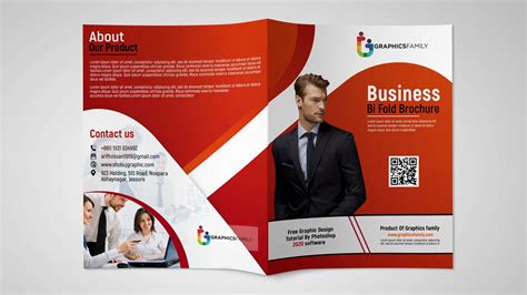 Corporate brochures might be in high demand, but creating the right corporate brochures can be a pain in the neck without the right. Free Business Bi Fold Brochure Design Template free psd ...