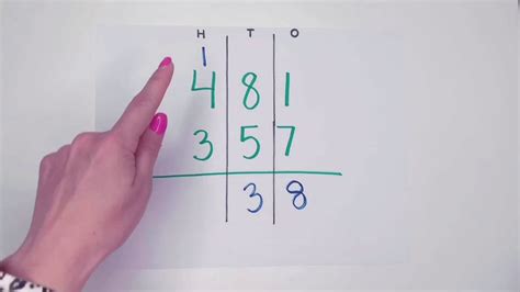 Three Digit Addition With The Standard Algorithm Youtube