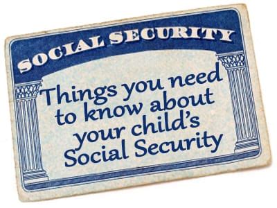 In some cases, simply knowing your social security number is enough; Things You Should Know About Your Child's Social Security Number — JaMonkey