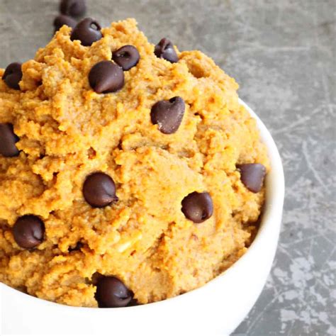 Edible Pumpkin Cookie Dough - The Best Video Recipes for All