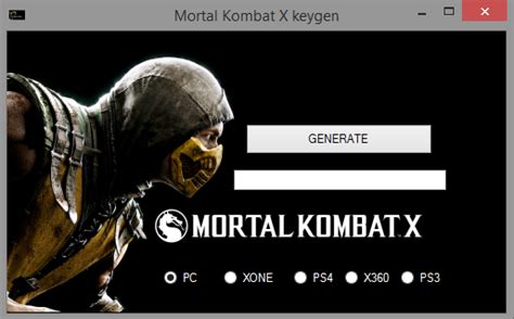 Mortal Kombat X Keygen ~ Best Cheats Hacks Cracks And Keygens For Games