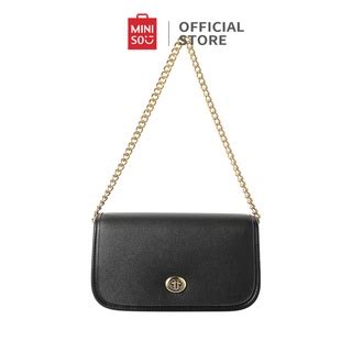 Jual Miniso Tas Pundak Shoulder Bag Tas Selempang Tas Bahu Persegi