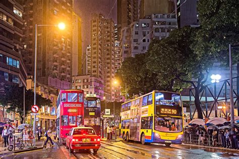 Raining Night At Wan Chai Hong Kong Raining Night At Wan Flickr