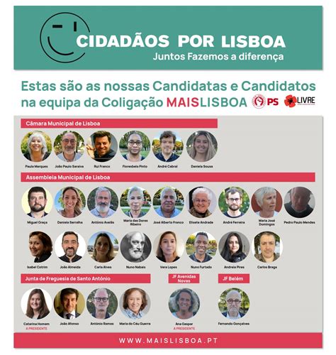 Eleições Autárquicas 2021 — Mais Lisboa Cidadãos Por Lisboa
