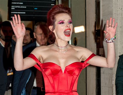 Bella Thorne Shows Off Her Hairy Armpits On The Red Carpet After Vowing