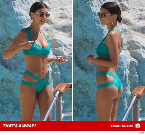 Emily Ratajkowski Cannes Do No Wrong Wrapped Up In Her Bikini Photo Gallery Tmz