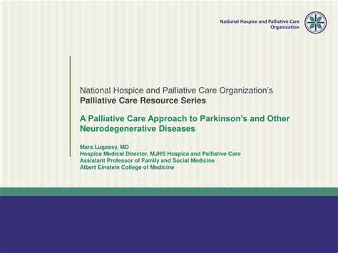Ppt ﻿ N Ational Hospice And Palliative Care Organizations Palliative