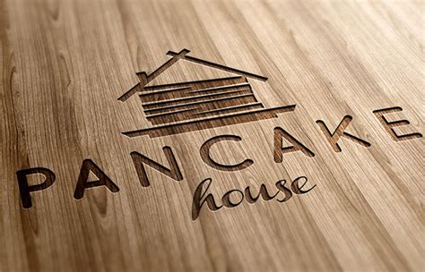 Pancake House Logo Template On Behance