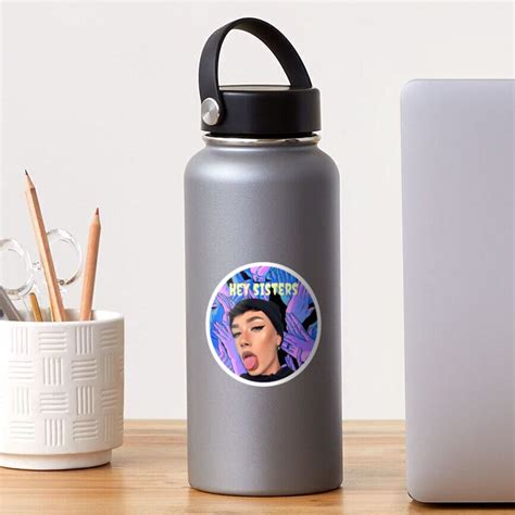 Hey Sisters James Charles Sticker Sticker For Sale By Janefitzgib0