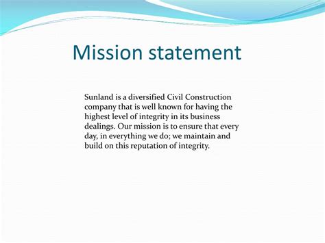 Ppt Sunland Construction Company Powerpoint Presentation Free