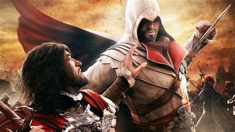 Assassins Creed Hermandad Ezio Auditore Da Firenze Fondo De Pantalla