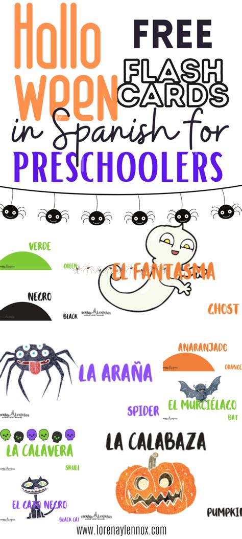 Halloween Printables In Spanish For Kids Learning Spanish Free