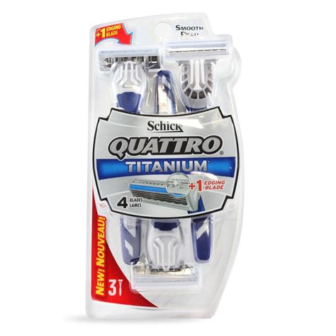 Schick quattro titanium razor shaver with 3 cartridge refills! The Savvy Guyde: May 2013