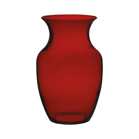 8′ Ruby Rose Vase Opening 4 1 8″ Full Pot Of Flowers