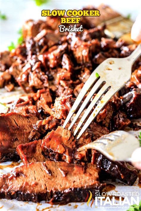 You simply let the brisket simmer slowly and gently in a cooking liquid for tender, juicy slices of meat. Slow Cooker Beef Brisket is a simple recipe that is ...