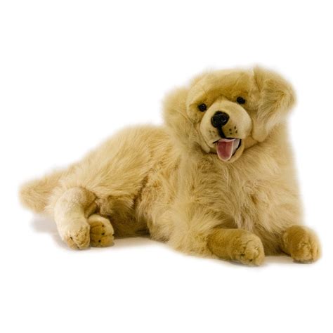 Spencer The Large Golden Retriever Plush Dog Soft Toy Stuffed Animal