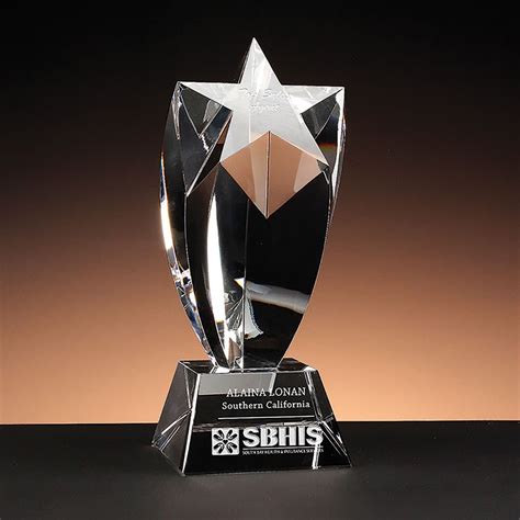 Unique Star Trophy | Rising Star | Glassical Designs