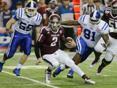 Johnny Football Leads The Aggies To Victory In The Chic Fil A Bowl