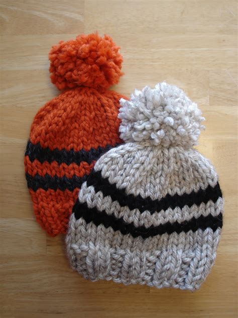 Fiber Flux: Free Knitting Pattern! Toddler Rugby Hat...