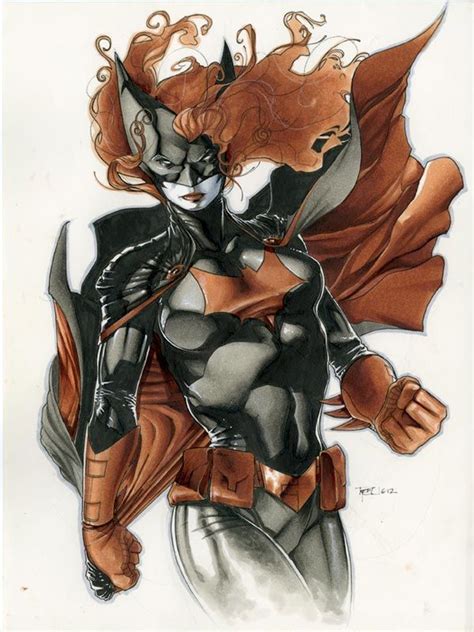 Batwoman Drawing By Richardcox On Deviantart Batwoman Comic Book
