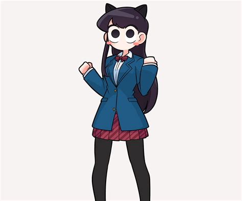 Komi San Wa Comyushou Desu Komi Shouko Komi San Purple Haired