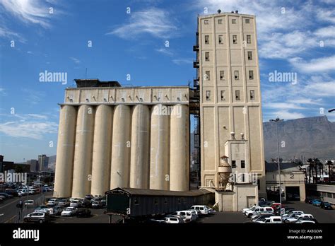 Grain Silos On Fish Quay Road Vanda Waterfront Cape Town Western Cape