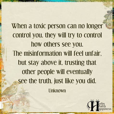 When A Toxic Person Can No Longer Control You Eminently Quotable Quotes Funny Sayings