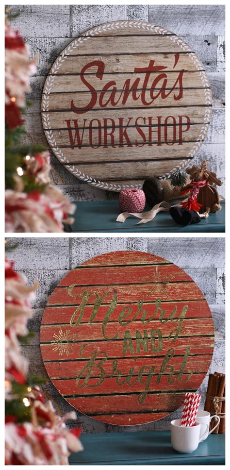 When Youre Decorating For The Holidays Add Rustic And Festive Decor