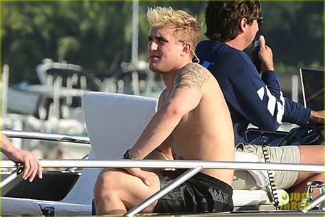Logan And Jake Paul Go Shirtless For Yacht Trip In Miami Photo 4203566