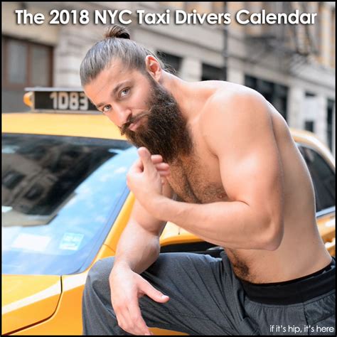 Taxi The Hot Hunks In This Years Nyc Taxi Drivers Calendar If It