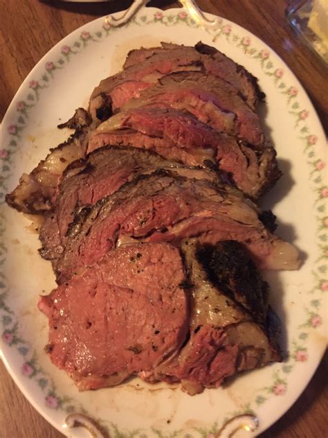 This post may contain affiliate links. Christmas prime rib dinner at our house. | Prime rib ...