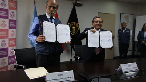 Inpe Firma Convenio Con El Gobierno Regional Del Callao Para Fortalecer