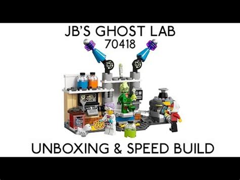 Lego Hidden Side Jb S Ghost Lab Unboxing And Speed Build