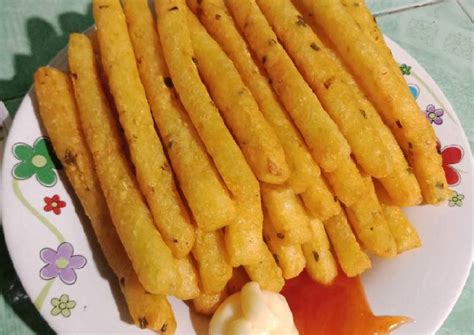 Cheese stick memang membuat lidah tak berhenti bergoyang mengarahkan camilan ini untuk dikunyah. Resep Potato cheese stick / Stik kentang keju oleh Bunda Salma - Cookpad