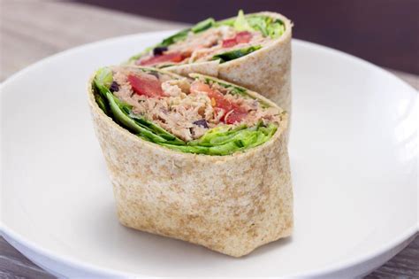 Tuna Salad Wrap Read And Be Well Canyon Ranch