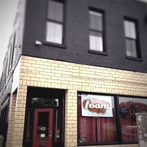 The space is lean and simple, with understated, pale. Foam Coffee & Beer St. Louis, MO corner of Cherokee and S ...
