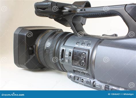 Digital Cassette Camcorder Stock Image Image Of Shooting 13846421