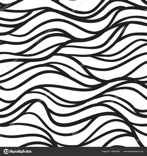 Curved Lines Pattern Stock Vector Image By ColorValley 139330386
