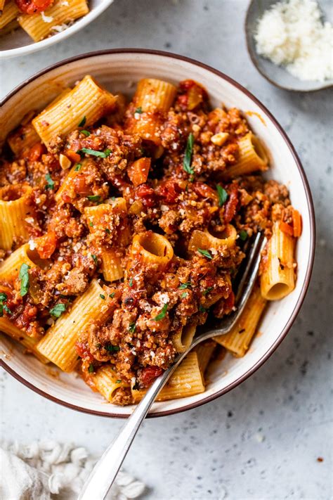 Top 10 Rigatoni With Meat Sauce