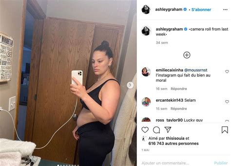 ashley graham in her underwear she shares a photo of her stretch marks inspired traveler