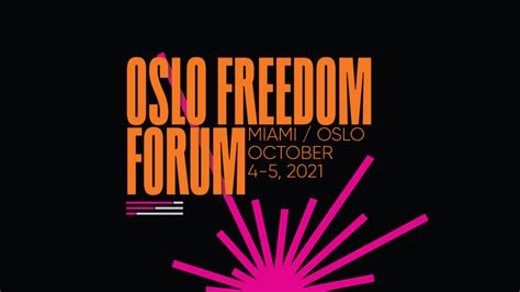 Oslo Freedom Forum Oslo Freedom Forum