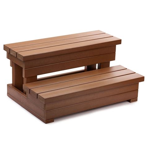 Hot Spring® Everwood Spa Steps Olympic Hot Tub