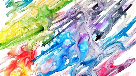 Diy Abstract Watercolor Background Easy Painting Ideas Art Tutorial