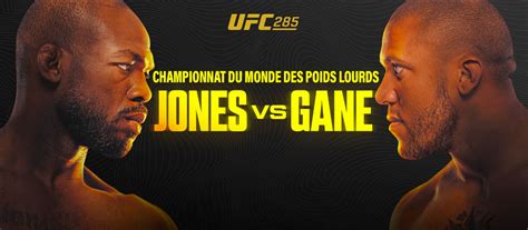 Gane Vs Jones Ufc Tv Streaming Sur Quelle Chaine Et Quelle