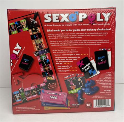Creative Conceptions Sexopoly An Adult Board Game For Couples Or