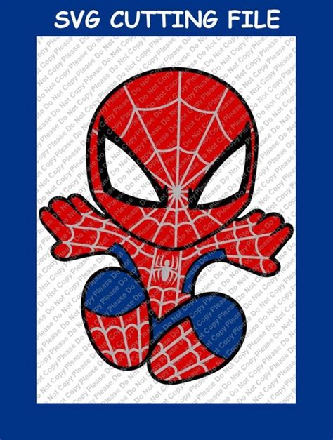 Spiderman SVG Cut File Instant Download Cricut Silhouette | Etsy