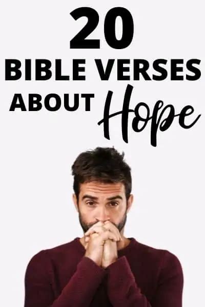 20 Bible Verses About Hope Plus Free Printable