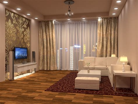 3d Interior Concept Render Drawing Room 3d Model Cgtrader