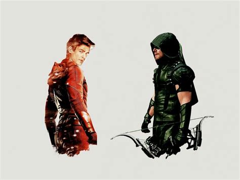 Barry Allen And Oliver Queen The Flash And The Arrow Cw Banda
