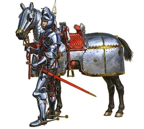 Burgunder Ritter Aus Den 15 Jahrhundert Burgundian Knights From The